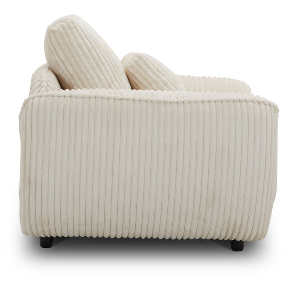 Utopia - Chair And A Half With Lumbar Pillow (Set of 2) - Mega Ivory