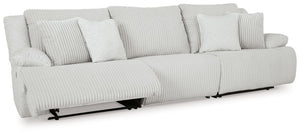 Top Tier - Alloy - 3-Piece Reclining Sectional Sofa