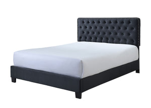 Ezra - Queen Bed - Gray