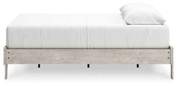 Shawburn - Whitewash - Platform Queen Bed