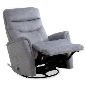 Gemini - Swivel Glider Recliner (Set of 2) - Capri Silver