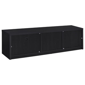 Murray - 70## 2-Door TV Stand Media Console - Black