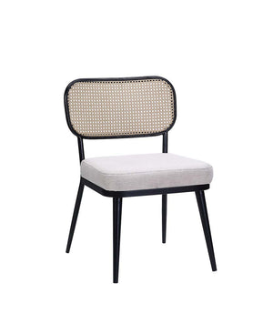 Frydel - Chair & Table - Black Finish