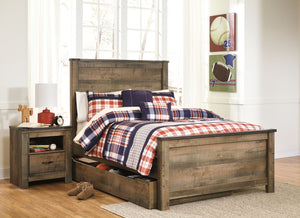 Trinell - Brown - One Drawer Night Stand