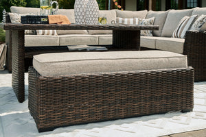  Bench With Cushion (Set of 3)