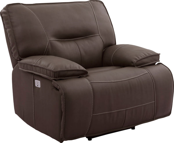 Spartacus - Power Reclining Sofa And 2 Recliners - Chocolate