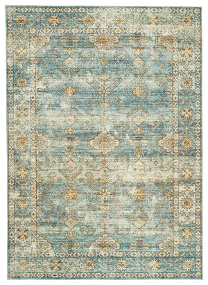 Express your eclectic yet on-trend sensibilities with this rug. It balances boho and modern styles with its Asian-inspired pattern and striking contemporary color palette. Best of all, this machine-washable rug is super easy to clean.<br/><br/><b>Product 
