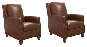 The Hunter features padded backs and sides with a heavyweight double upholstered back flap, offering a clean tailored look. Crafted with predominately high-quality North American hides, this chair ensures a luxurious feel wherever you sit and touch. In ad