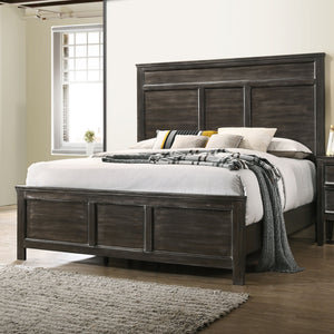 Andover - 5/0 Queen Bed - Nutmeg
