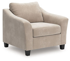 Subtle in color, big on style possibilities. This oversized chair is a transitional take on everyday comfort. Its soft-to-the-touch upholstery keeps you cozy as you lounge, and the neutral hue is a perfect canvas for adding your own fashionable flair. Tid