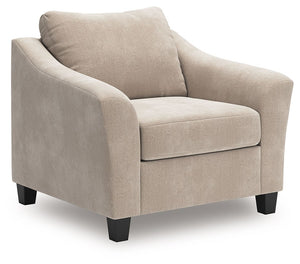 Subtle in color, big on style possibilities. This oversized chair is a transitional take on everyday comfort. Its soft-to-the-touch upholstery keeps you cozy as you lounge, and the neutral hue is a perfect canvas for adding your own fashionable flair. Tid