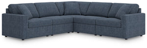 Looking cool and contemporary is great. But when it comes down to it, youâ€™re all about low-maintenance lounging. With the performance fabric on this sectional, cleaning spills is a breeze. And its customizable modular design caters to your ever-changing
