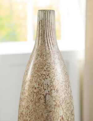 Plawite - Antique Silver Finish - Vase - 17"