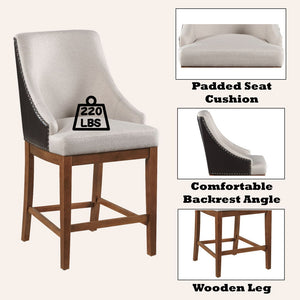  Brown Synthetic Leather & Brown
