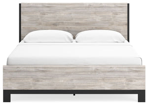 Vessalli - Gray - King Panel Bed