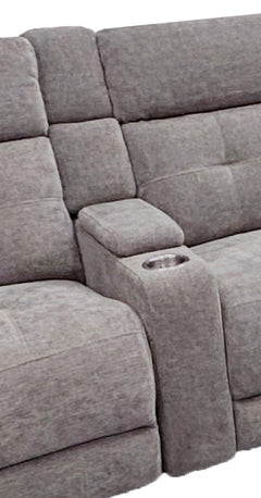 Richland - Entertainment Thin Console - Bristol Gray