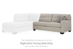Mahoney - Pebble - Raf Sofa