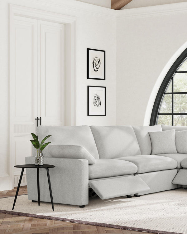 Collins Modular LAF Power Recliner Grey