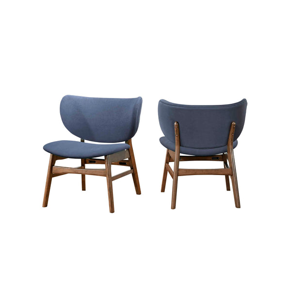 Adler - Upholstered Lounge Chair - Blue