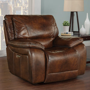 Vail - Power Recliner (Set of 2) - Burnt Sienna