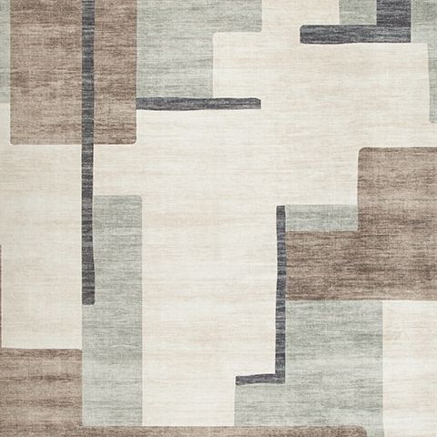 Larkport - Cream / Brown / Gray - Washable Large Rug