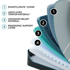 Adapt - Tempur-LuxeAdapt Soft Mattress - Split King