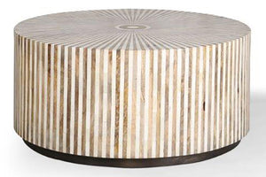 Crossings - Downtown Cocktail Table With 2 End Tables - Amber