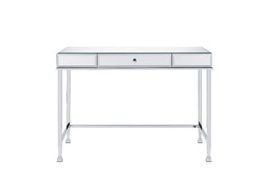 Canine - Writing Desk - Mirrored And Chrome Finish