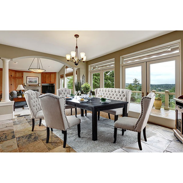 Sania 3-Seater Love Seat Bench
