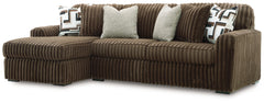 Wrapped in luxuriously soft jumbo corduroy, this sectional sofa with chaise takes cozy and inviting to a higher level. The sumptuous piece is perfect for unwinding after a long day, with exceptionally textured cushions that deliver pure indulgence. Now al