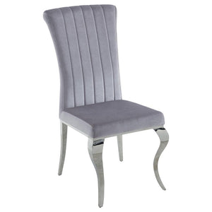  offering an open and airy look. Sparkling faux diamonds are encrusted within the base for a 