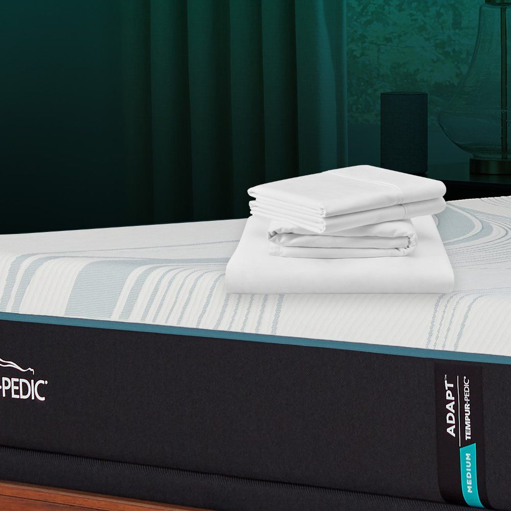 Smooth. Crisp. Luxurious. These 400-thread-count long staple Egyptian cotton sheets offer a soft, silky feel, giving every bed a crisp, smooth look. The enhanced fit - including our unique fitted sheet with four-way stretch and StayTight bands for a snug,