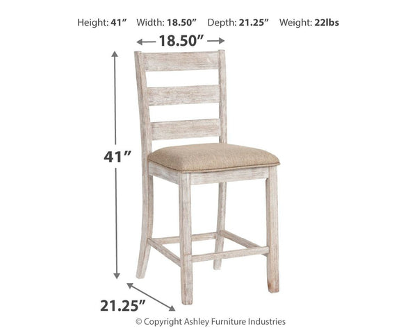  4 Upholstered Barstools