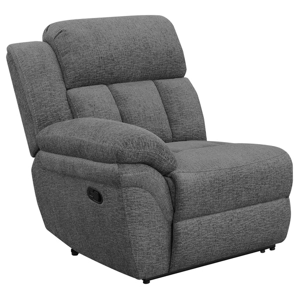 Bahrain 5-piece Upholstered Home Theater Seating Charcoal