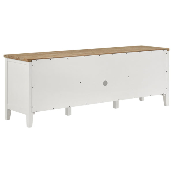Hollis 3-piece 67-inch TV Stand Entertainment Center White
