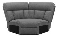 Bahrain Upholstered Wedge Charcoal