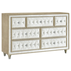 Antonella 4-piece Queen Bedroom Set Ivory