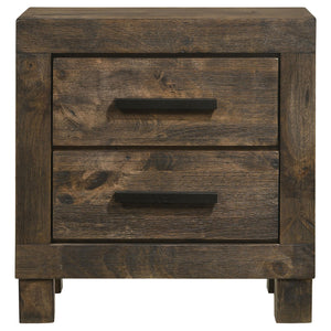 Woodmont 4-piece California King Bedroom Set Golden Brown