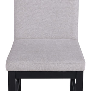 Pelham - 5 Piece Dining Room Set - Charcoal / Gray