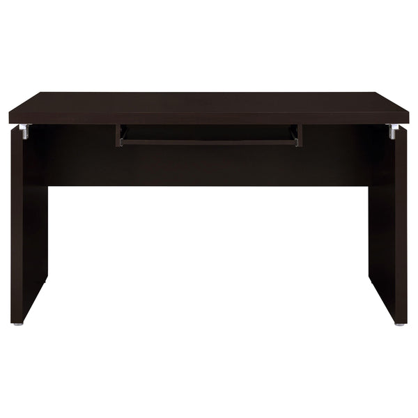 Skylar 83-inch L-Shaped Office Computer Desk Cappuccino