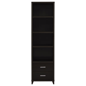 Lewes 4-piece 60-inch TV Entertainment Center Cappuccino
