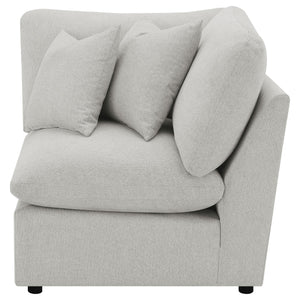 Collins Modular Corner Chair Grey