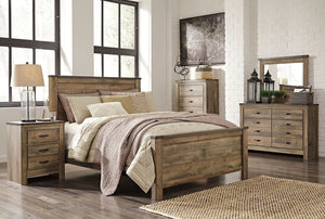Trinell - Brown - Two Drawer Night Stand