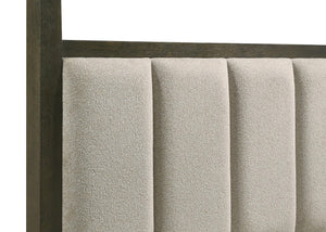 Gran Park Queen Canopy Bed Dark Cocoa