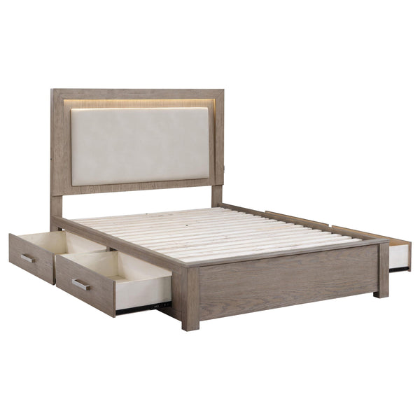Kenora 5-piece Queen Bedroom Set Barley Brown