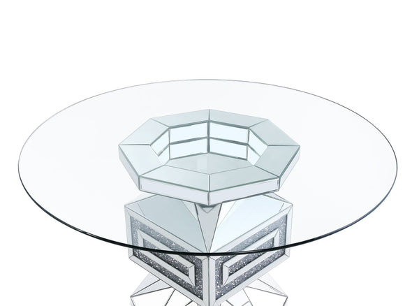 Noralie - Dining Table - Clear Glass