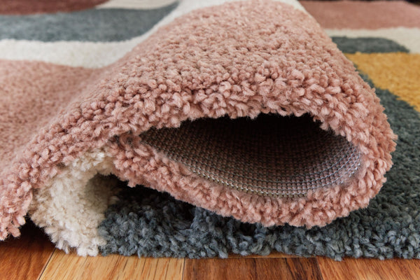 Flynnwick - Cream / Pink / Gray - Large Rug