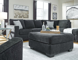 Altari - Slate - Oversized Accent Ottoman