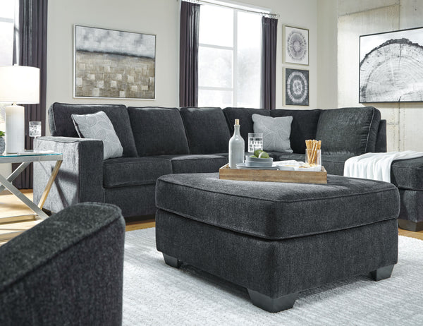 Altari - Slate - Oversized Accent Ottoman