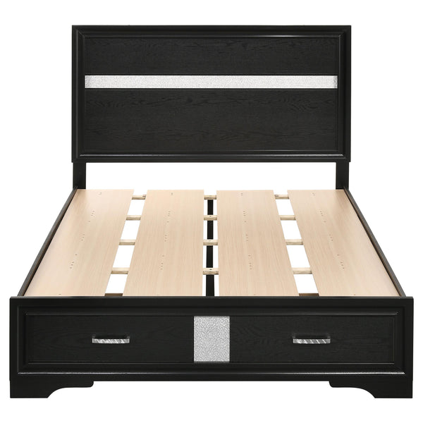 Miranda 4-piece Full Bedroom Set Black